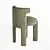 Stylish Meridiani CLOSETTE Chair 3D model small image 4