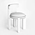 Stylish Meridiani CLOSETTE Chair 3D model small image 5