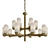 Elegant Chandelier for Luxe Spaces 3D model small image 1