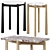 Arhaus Mari Martini Tables: Elegance in Geometry 3D model small image 1