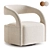 Sleek Swivel Chair: Modern Design 3D model small image 1