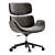 Sleek Cento Office Armchair - Modern Elegance 3D model small image 4