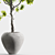 Title: Elegant Branches in Vases 3D model small image 2