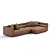 Fendi Taiko Sofa 2015 Collection 3D model small image 2