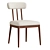 Modern Arcos Dining Chair Set 3D model small image 1