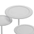 Nardo Occasional Side Tables Set 3D model small image 3