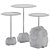 Nardo Occasional Side Tables Set 3D model small image 7