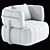 Modern 3D Swivel Chair Model 3D model small image 6