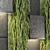 Vertical Garden Set 1330 - Indoor Wall 3D model small image 3