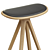 Sleek Modern BCTD Bar Stool 3D model small image 4