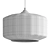 Industrial Glass Metal Pendant Lamp 3D model small image 6