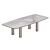 Stylish Park Dining Set 3D model small image 8