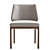 Elegant Kesden Dining Chair 3D model small image 4