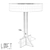 Modern LED Table Lamp Metal-Marble 3D model small image 2