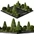 All-Weather Plant Garden Set. 3D model small image 1