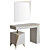 Antonietto Vanity Table, Canora Grey 3D model small image 1