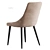 Laura Velvet Dining Chair 3D model small image 3