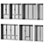 Modern Stained Glass Panorama Windows 3D model small image 4