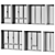 Modern Stained Glass Panorama Windows 3D model small image 5