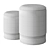 Tokyo Set of Two Poufs 3D model small image 4