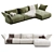 Comfort Living Sofa - 3D Model 3D model small image 3