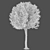 Round Shape Tree with Vray Materials 3D model small image 3