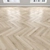 Oak Parquet Planks Bundle 3D model small image 3