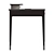 Art Deco Style Writing Desk 3D model small image 5