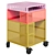 IKEA Rolling Storage Cabinet 3D model small image 3