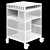 IKEA Rolling Storage Cabinet 3D model small image 4