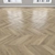 Oak Parquet Bundle: Linear, Chevron, Herringbone 3D model small image 4