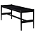 West Elm Holland Dining Bench 3D model small image 2