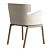 Modern Vesta Dining Chairs Design 3D model small image 4