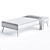 Elegant Beckett Bench for Home 3D model small image 4