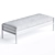 Modern Upholstered Mitsue Bench 3D model small image 4