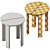 Teporia Tamerice: Stylish Side Table 3D model small image 5