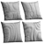 Elegant Decorative Cushion 26 3D model small image 7