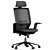 Premium Office Chair 3D Model 3D model small image 2