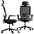 Premium Office Chair 3D Model 3D model small image 3