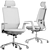 Premium Office Chair 3D Model 3D model small image 5