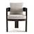 Restoration Hardware Bronte Aluminum Armchair 3D model small image 2