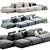 Mags Soft Sofa Combo Set 3D model small image 3