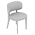 Wabi Sabi Chair 775mm 3D model small image 4