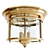 Modern GENTRY Chandelier Fixture 3D model small image 1