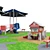 Imposing Playground Landscape Structures 3D model small image 2