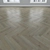 Oak Parquet Flooring Set 3D model small image 3