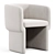 Contemporary Fiona Chair Design 3D model small image 3