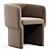 Contemporary Fiona Chair Design 3D model small image 4