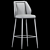 Marcello Faux Bar Stool Set 3D model small image 4