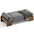 Modern Luxury Daybed by Soho 3D model small image 2